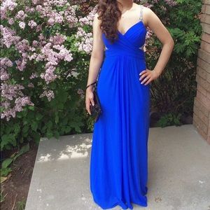 ⚜️🔹Stunning Royal Blue Maxi Prom Dress 🔹⚜️